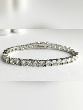 5mm CZ Tennis Bracelet 7" 🆕